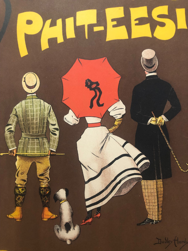 Maitres de l'affiche planche 92 Boots and Shoes par Dudley Hardy 1897