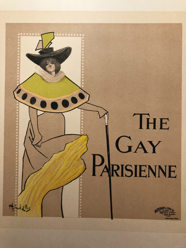 Meister des Plnache-Plakats 96 The Gay Parisienne von Ellis Hyland 1897