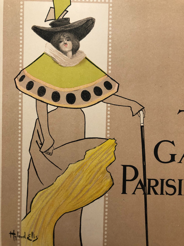 Meister des Plnache-Plakats 96 The Gay Parisienne von Ellis Hyland 1897