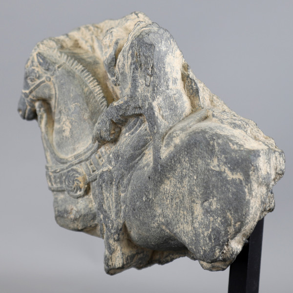 Uomo a cavallo &#40;frammento&#41; - Gandhara