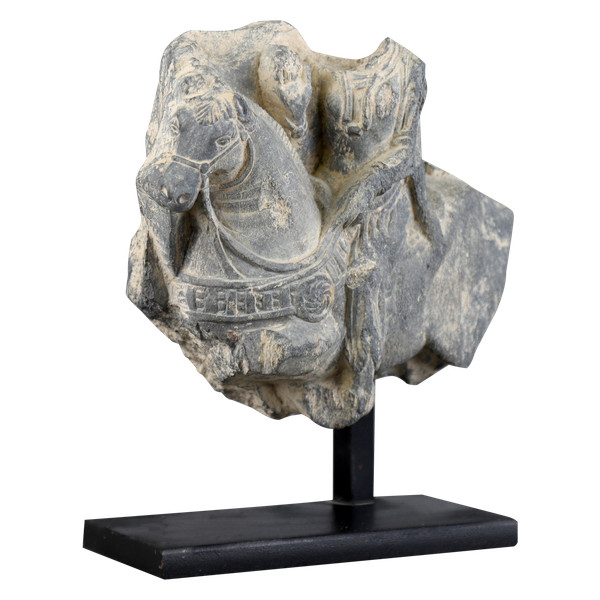 Uomo a cavallo &#40;frammento&#41; - Gandhara