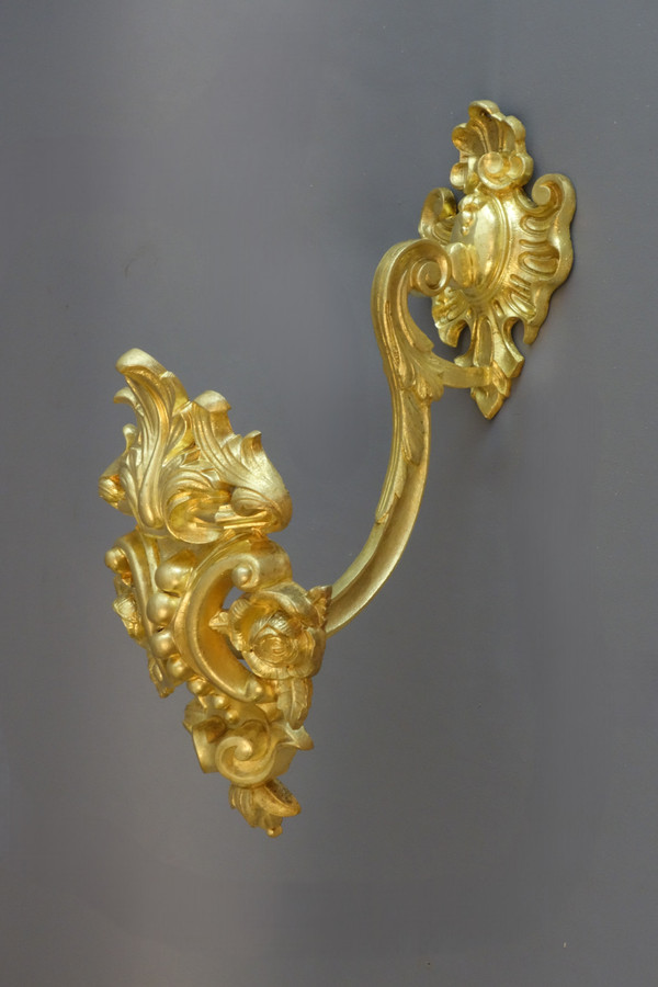 "Pair of Important Regency Style Embrasure Doors" 19th C.