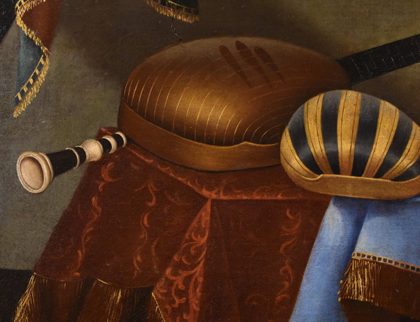 Still Life With Musical Instruments, Bonaventura Bettera (bergamo 1663 - C. 1718) (2/2)