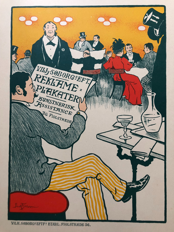 Maitres de l'affiche planche 84 Reklame Plakater par Paul Fischer 1897