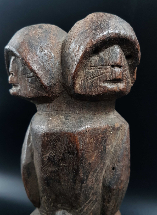 Statuette Bicéphale, Losso, Togo