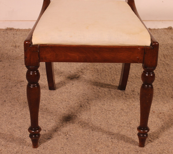 Set Of 10 Early 19 Century Mahogany Chairs