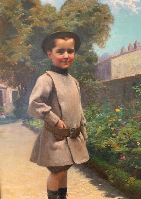 Alfred PLAUZEAU - Portrait of a child