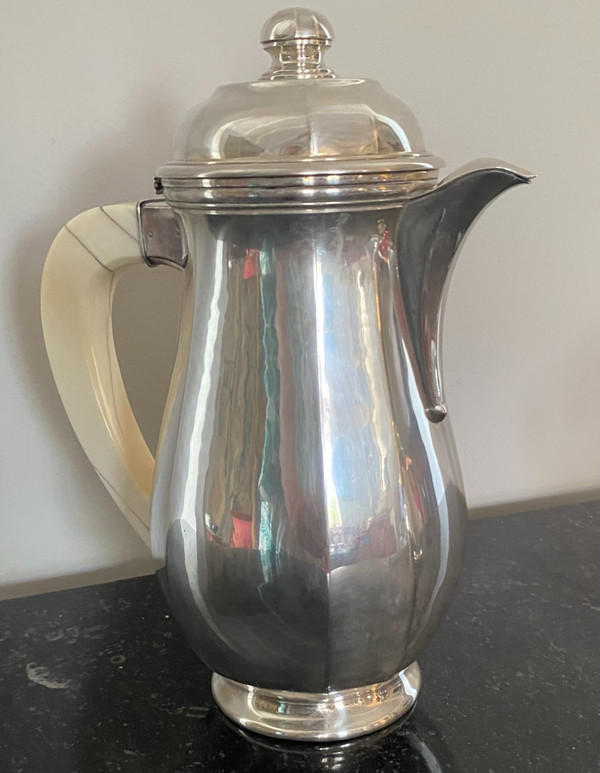 tea, coffee and samovare service with its solid silver tray