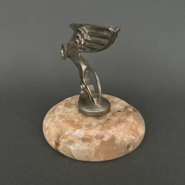 Automotive mascot by George Darel silver bronze Pegasus