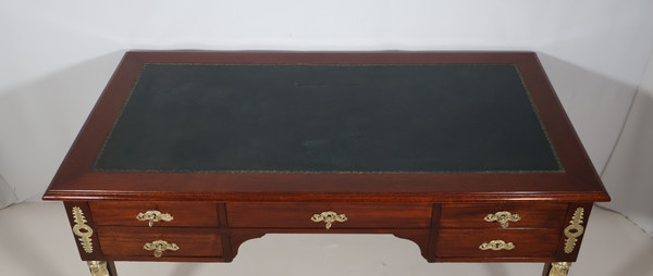 Double-sided flat desk in the style of Return from Egypt, late 19th century