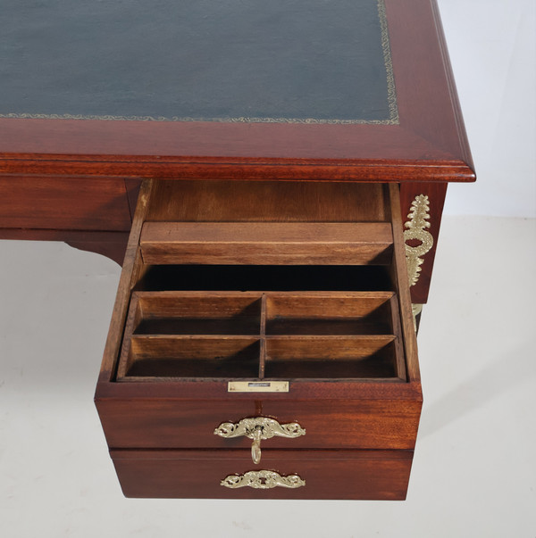 Double-sided flat desk in the style of Return from Egypt, late 19th century