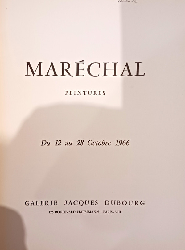 CLAUDE MARÉCHAL 1925/2009