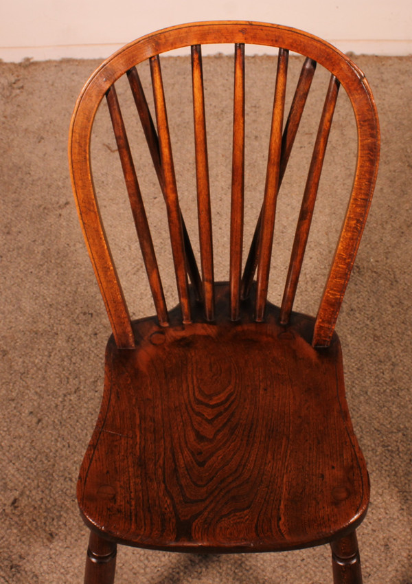 Set Of 4 19th Century Windsor Chairs