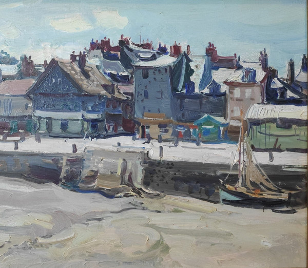 Jean Rigaud (1912-1999) - Le Port De Honfleur