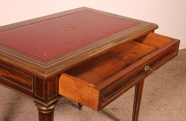 Small Louis XVI Desk In Mahogany