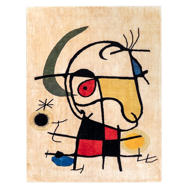 Hand-woven tapestry inspired by Joan Miró. January 2023. LS58085509E