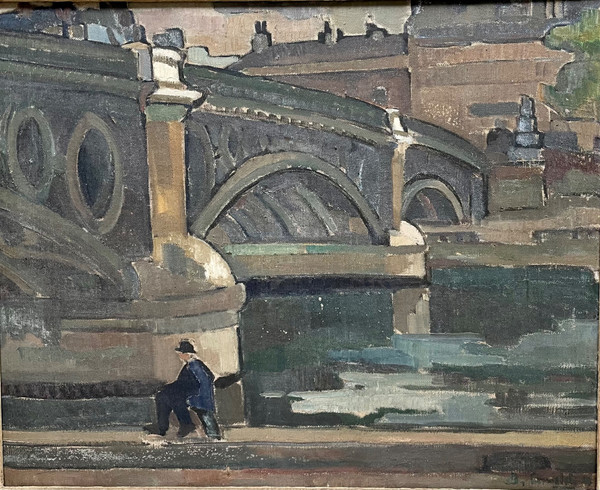 Fisherman on the quays of the Seine