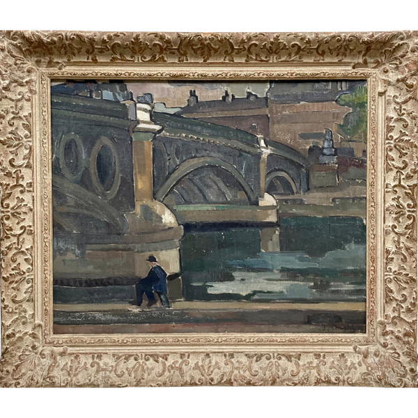 Fisherman on the quays of the Seine