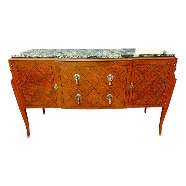 Art Deco inlaid chest of drawers