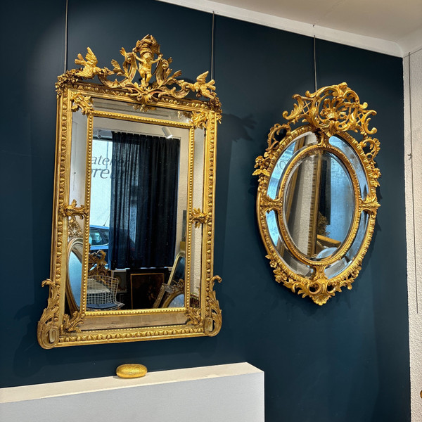 "Glazed mirror Ref 573/98X162"