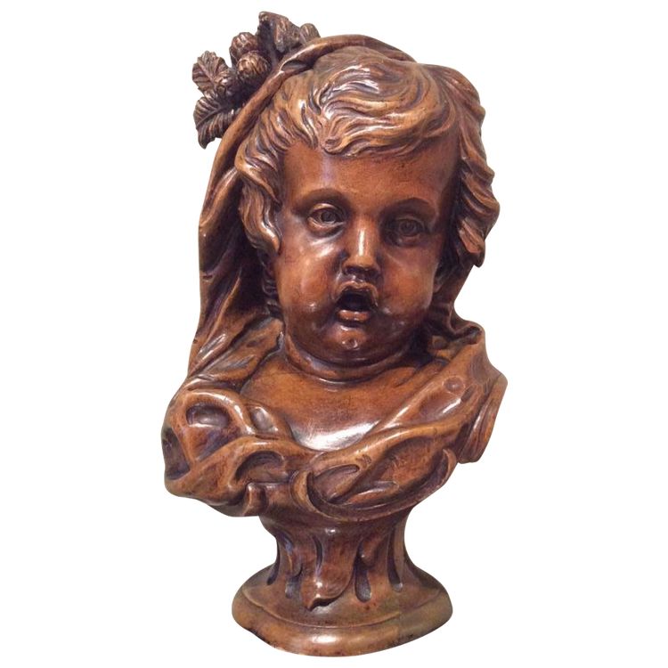 Bust of a Young Child, Spring