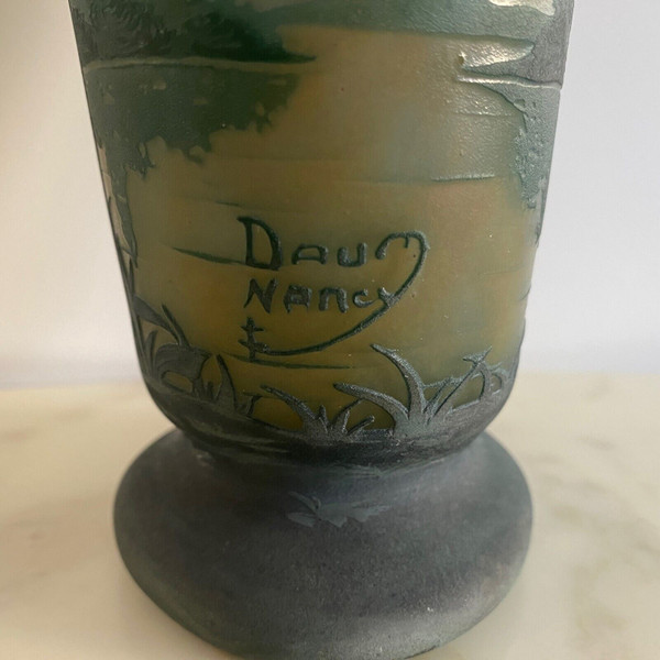 Standvase Dusche Daum Nancy abgeflachter Bauch Seedekor