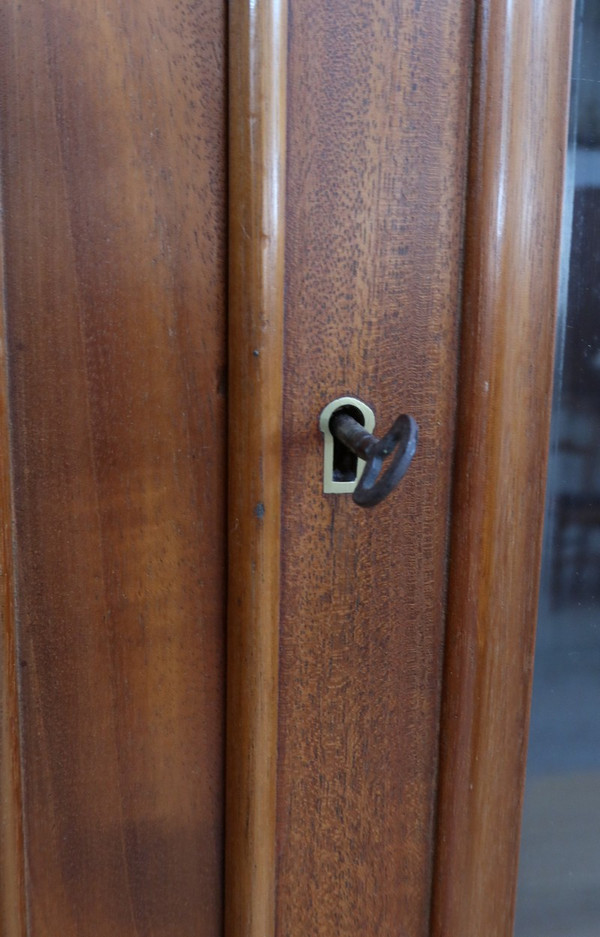 Two-Body Mahogany Bookcase, Victorian period, England - Mid-19th century