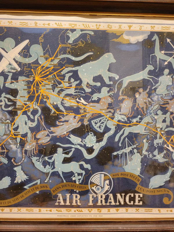 Original Air France poster