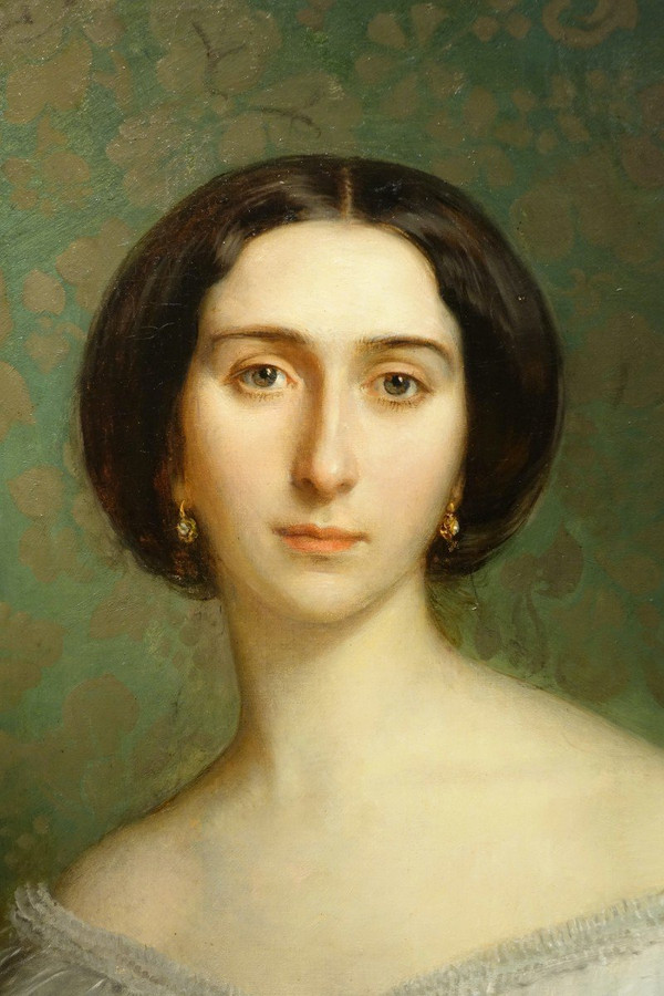 Portrait of a young aristocrat, France, circa 1850