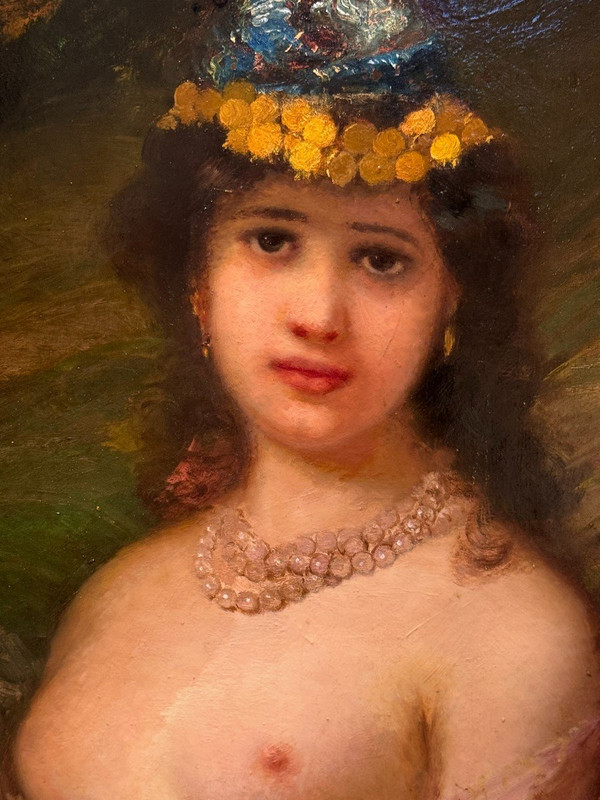 Ritratto di giovane donna orientale, 1880 circa.