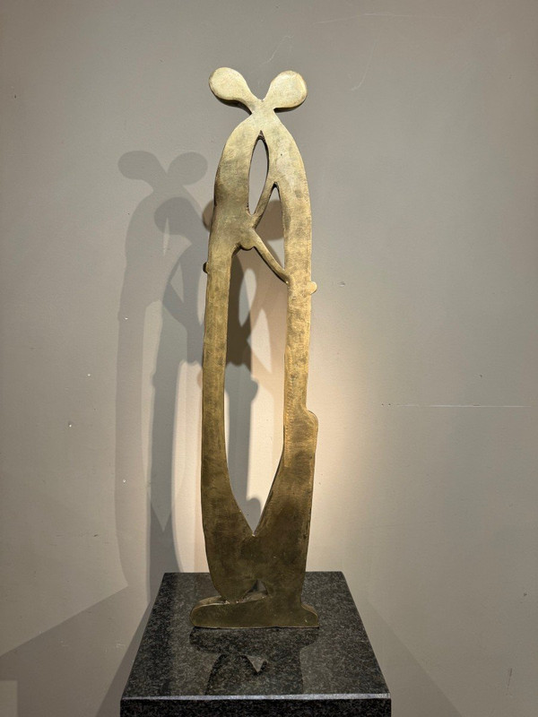 "Accoppiamento", Bronzo, 1950 circa