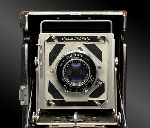 CROWN GRAPHIC SPECIAL 4 x 5 press camera, United States, 20th century