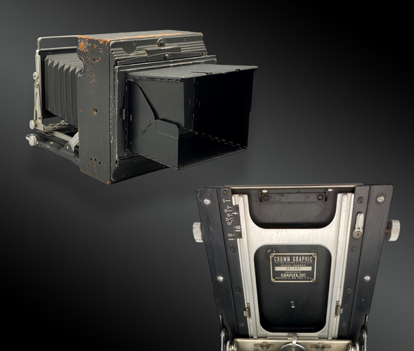 CROWN GRAPHIC SPECIAL 4 x 5 press camera, United States, 20th century