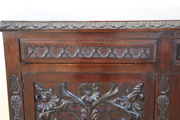 early 20th century beech sideboard 