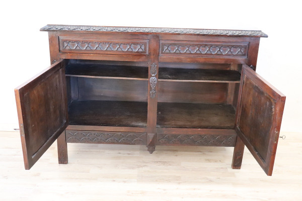 early 20th century beech sideboard 