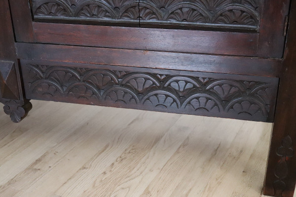 early 20th century beech sideboard 