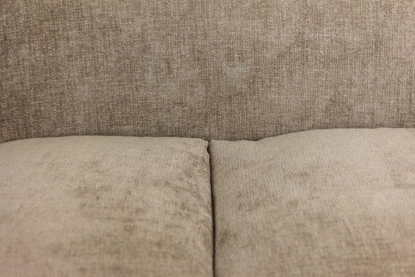 Rechteckiges Sofa aus grauem Samt. 1990er Jahre. LS60311509A