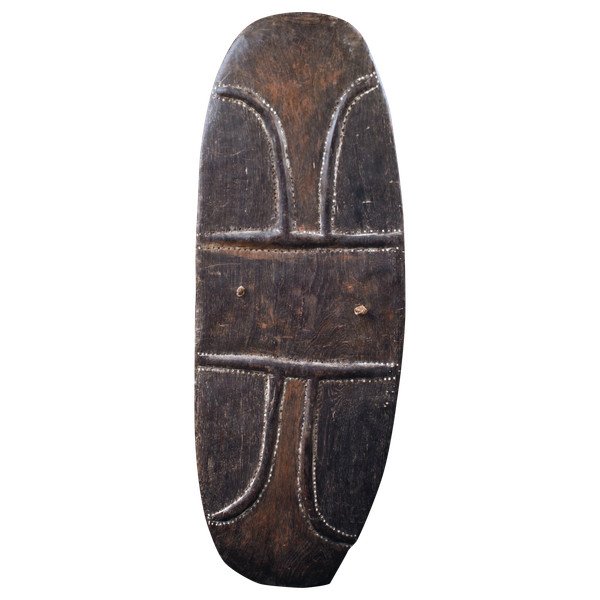 Scudo, Arte oceaniana, scultura, arte tribale, arti primitive, Oceania, Papua Nuova Guinea