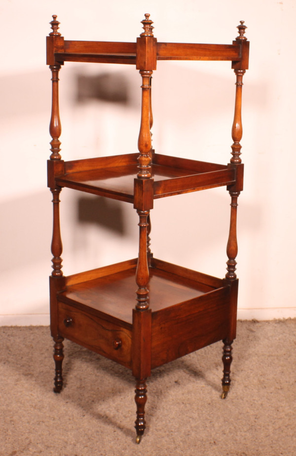 Rosewood Shelf Called Whatnot From The First Part Of The 19th Century