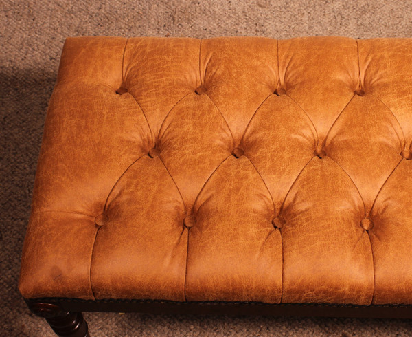 19th Century Mahogany Bench