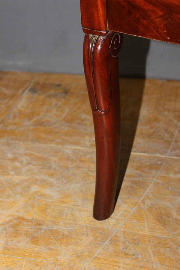 Set of Four 19th Century Mahogany Gondola Chairs