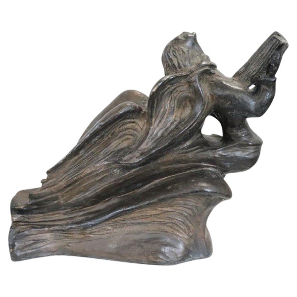 Art Deco Angel, Bronze Sculpture