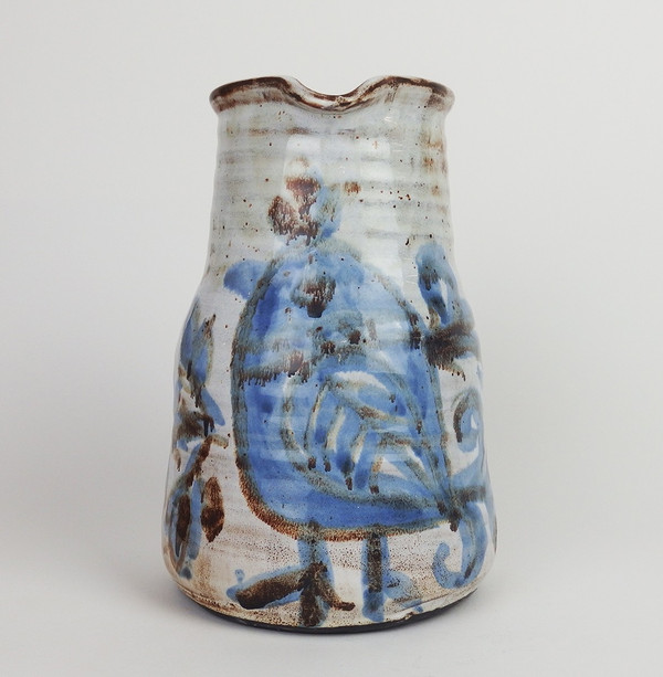 ceramic pitcher by Boris Kassianoff