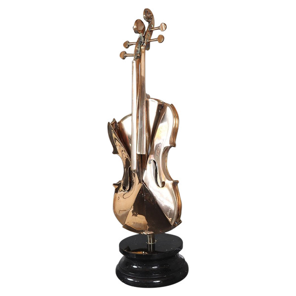 ARMAN 1928/2005, vergoldete Bronze, Rotschild-Violine