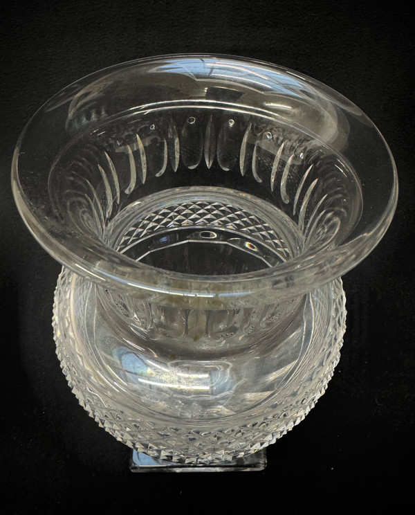 Baccarat - Medici Shape Crystal Vase, Laeticia Model. 