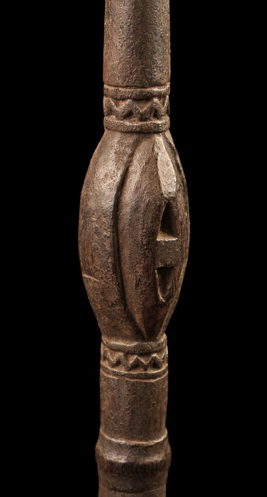 Fragment eines Paddels, Sepik-Fluss, Papua-Neuguinea, Ozeanische Kunst, Ozeanien