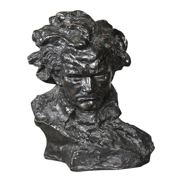 Large bronze early 20th century, Beethoven after Ugo CIPRIANI 1887/1960