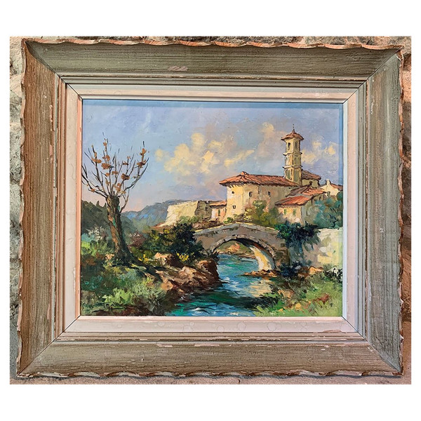 Provence, signed: Barthélémy FRANCO, circa 1950/60, French School