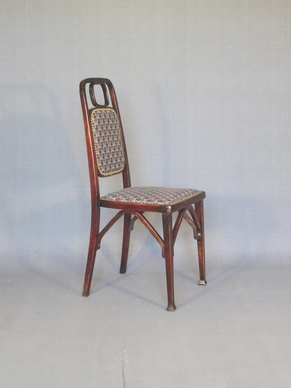 Secession Ensemble, Mundus 1910/1914, one armchair and two chairs, no Thonet