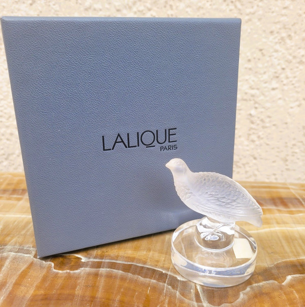 Lalique France, Perdrix, XXème Siècle